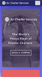 Mobile Screenshot of aircharterservices.com